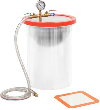 vidaXL C&aacute;mara De Vac&iacute;o De Acero Inoxidable 22,7 L Vidaxl