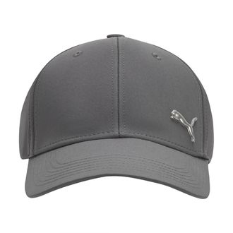 Puma Mens Stretch Fit Baseball Cap, Gray/Silver, S-M UK