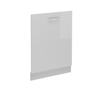 Vicco Tapa Del Lavavajillas R-line, Blanco Alto Brillo, 60 Cm Sin Encimera