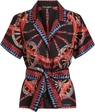 Dolce & Gabbana Shirts - Dames - Overhemden - Veelkleurig - M - Overhemden