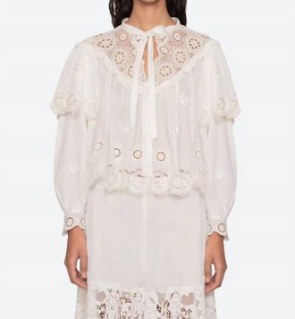 Sea New York Sofia Top In Ivory