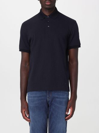 Emporio Armani Polo in cotone strutturato