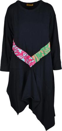 Ebarrito abito donna - Dames - Korte kleedjes - Zwart - ONE Size - Katoen - Kleedjes