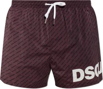 Dsquared2 Uomo, Costumi da bagno, Rosso, XS, new