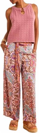 NKN Nekane Multicolor Floral Print Trousers In Pink