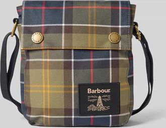 Barbour Umhängetasche mit verstellbarer Schulterriemen in Oliv, Größe 1