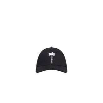 Palm Angels Cappellino Palm Tree - - Accessories - Uomo - Nero - ONE SIZE