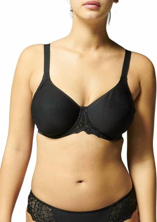Simone P&eacute;r&egrave;le Caresse Minimizer Bra In Black/ 32D