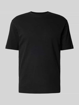 Drykorn T-Shirt mit Strukturmuster Modell GILBERD in Black, Gr&ouml;&szlig;e M