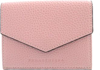 BONAVENTURA Bonaventura Pink Leather Wallet (Tri-Fold) (Pre-Owned)