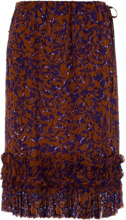 Dries Van Noten Rokken, Dames, Veelkleurig, S, Scotts Skirt