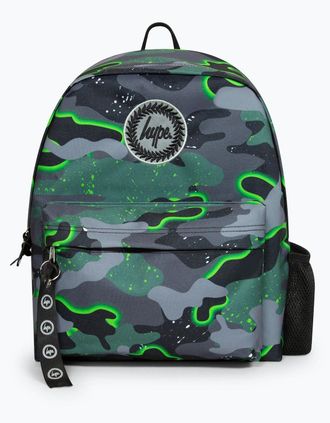 Hype Mens Hype Iconic Boys Green Glow Camo Backpack - Green/Multi