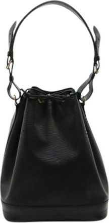 Louis Vuitton Pre-owned Bucket Bags, female, Black, Size: ONE SIZE Pre-owned Vintage Bucket Bag