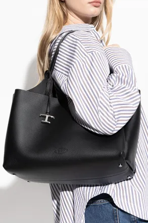 Tod's Shoulder Bag Medium, Womens, Black