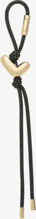 Michael Kors Initial Gold-Tone and Speckled Cord Bag Charm