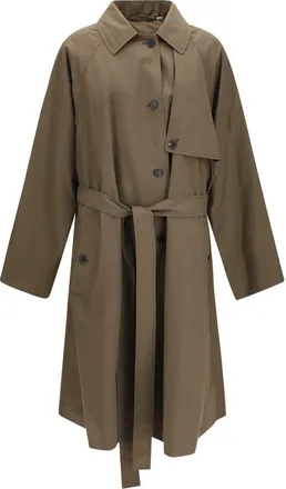 Calvin Klein Cotton Trench Womens Coat