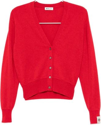 Bally C&aacute;rdigan de cachemira - Knitwear - Mujer - Rojo - S