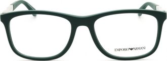 Emporio Armani 0EA3247 Rectangular Propionate Eyeglasses - Green