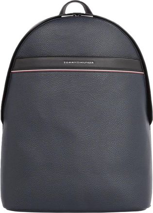 Tommy Hilfiger Tassen, Heren, Blauw, ONE Size, Stijlvolle Dome Rugzak met Laptopvak