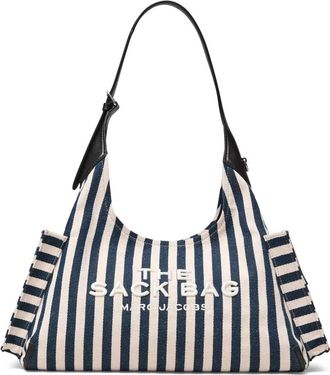 Marc Jacobs Belted Sack Bag - Dames - Schoudertassen - Blauw - ONE Size - Katoen - Tassen
