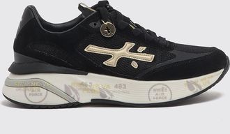 Premiata Sneakers Moerund in pelle, suede e mesh con logo applicato