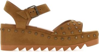 Stella McCartney Light Brown Studded Heels