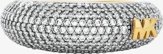 Michael Kors Pav&eacute; Two-Tone Dome Ring