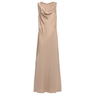 Antonelli Kleedjes Beige - Dames - Maxi kleedjes - Beige - L - Kleedjes