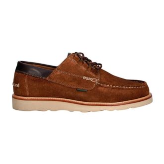 Barbour Murtun Moccasins - Heren - Veterschoenen - Bruin - 43 EU - Leer - Schoenen