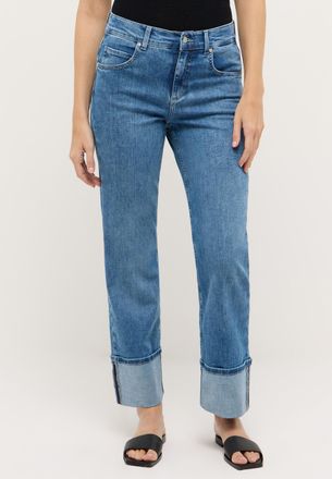 Angels Straight-Jeans ANGELS LARA TU, Damen, Gr. 34, L&auml;nge 30, light blau random used, Denim/Jeans, Obermaterial: 91% Baumwolle, 6% Polyester, 3% Elasthan, s
