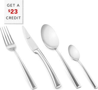 Mepra 24Pc Flatware Set With $23 Credit