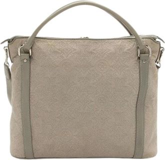 Louis Vuitton Pre-owned Handbags, female, Gray, Size: ONE SIZE Pre-owned Double Zip Handbag