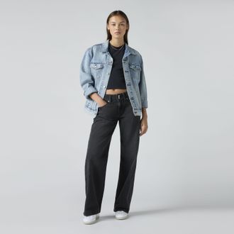 Levi's Superlow Jeans - Womens - 29X30 - Black