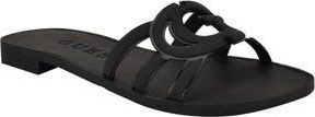 Guess Elyho Jelly Slide Sandal in Black at Nordstrom Rack, Size 7.5