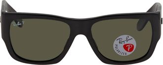 Ray-Ban Nomad Polarized Green Sport Sunglasses RB2187 901/58 54
