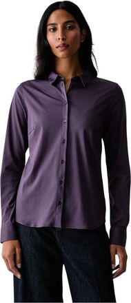 Mos Mosh Tina Jersey Shirt - Blouses & Shirts - Mujer - P&uacute;rpura - XS