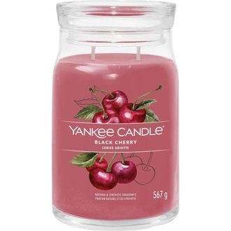 Yankee Candle Company Black Cherry Signature Tarro Grande 567 G