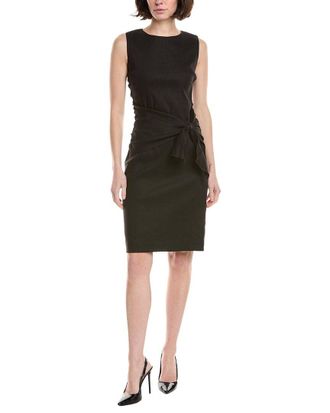 Sara Campbell Stretch Linen-Blend Magic Dress