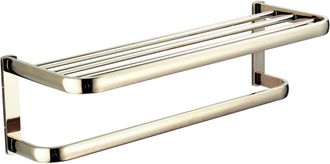 OEM Toallero De Pared, Lat&oacute;n Dorado, Elegante Soporte Para Toallas Para Ba&ntilde;o Y Cocina, Dise&ntilde;o Moderno, Anticorrosi&oacute;n