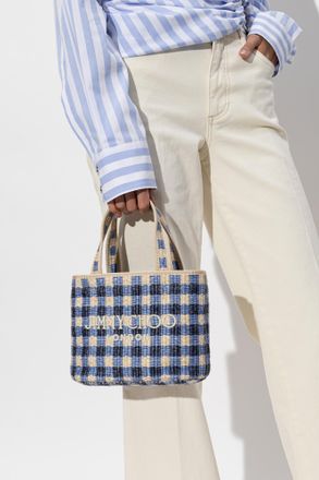 Jimmy Choo London Handbag Beach Mini, Womens, Blue