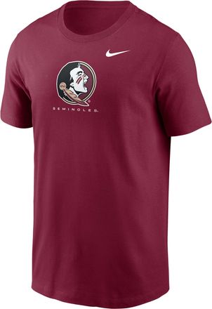 Nike Florida State Courtside Nike Mens Dri-FIT College T-Shirt in Red | 02ET69XFTN-L7G