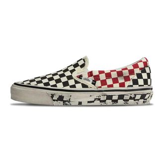 Vans LX Classic Slip-On 98 Act of Disagreement - Dames - Schoenen - Veelkleurig - Maat: 41 EU Leer