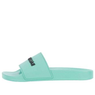 Balenciaga Pool Slides Mint 565826W1S803410