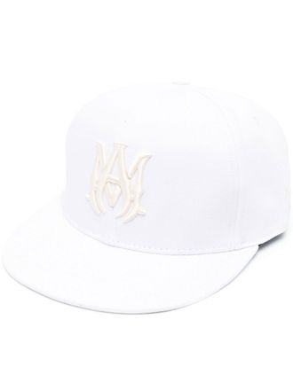 Amiri Cappello da baseball con ricamo - Bianco