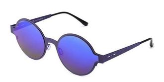 Italia Independent II 0510 017.GLS Womens Sunglasses Purple Size 57