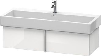 Duravit Duravit Vero Vanity 6108, De Pared, Con 1 Extra&iacute;ble, 1150mm, Color (frente/cuerpo): Decoraci&oacute;n Blanca De Alto Brillo - Ve610802222