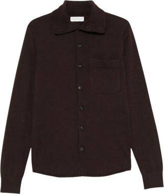 Dries Van Noten C&aacute;rdigan M&oacute;naco - Shirts - Hombre - Marr&oacute;n - L