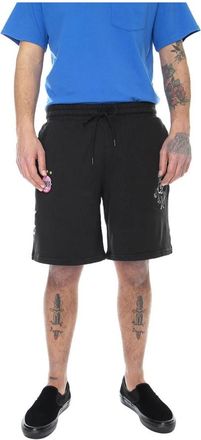 Puma Bermuda Shorts - Heren - Korte sportbroeken - Zwart - S - Katoen - Fitness
