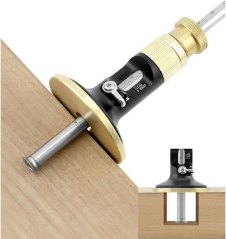 OEM Trusquin De Tra&ccedil;age - Jauge De Profondeur En Acier Inoxydable 304 - &Eacute;chelle M&eacute;trique 12 Cm - Pr&eacute;cision 0 2 Mm - 1 Pi&egrave;ce