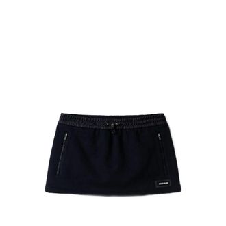 Miu Miu Cotton Fleece Miniskirt